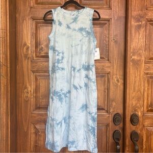 Old Navy Blue Tie-Dye Dress XS